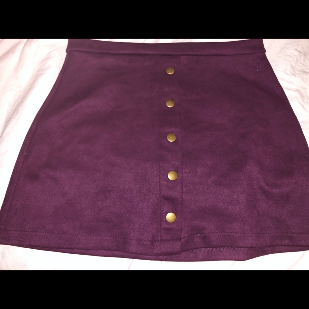 Purple skirt